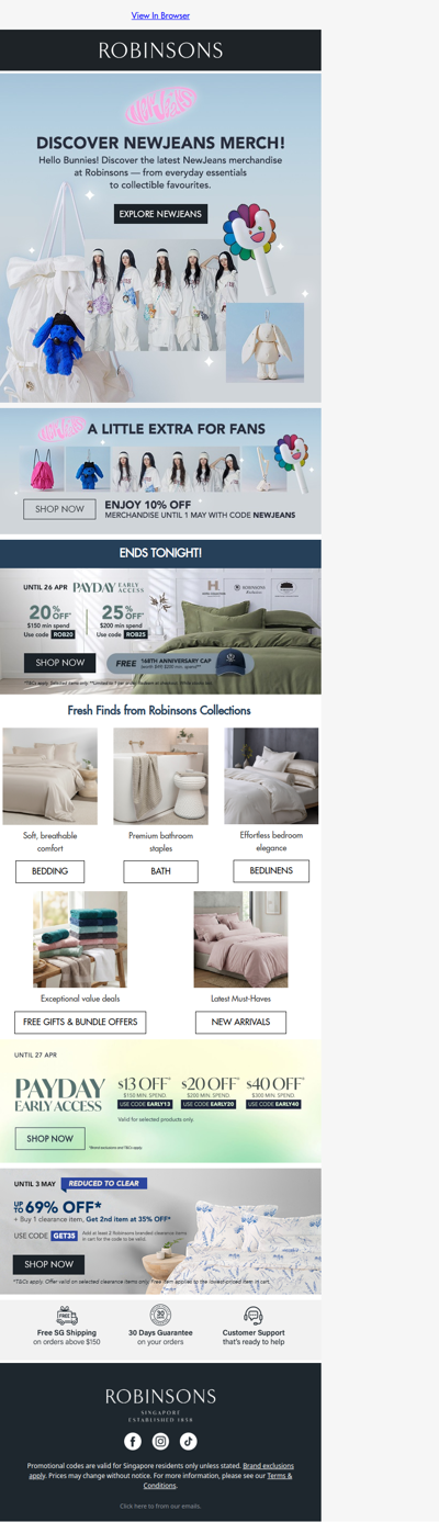 Hey Bunnies! NewJeans Merch Now at Robinsons.