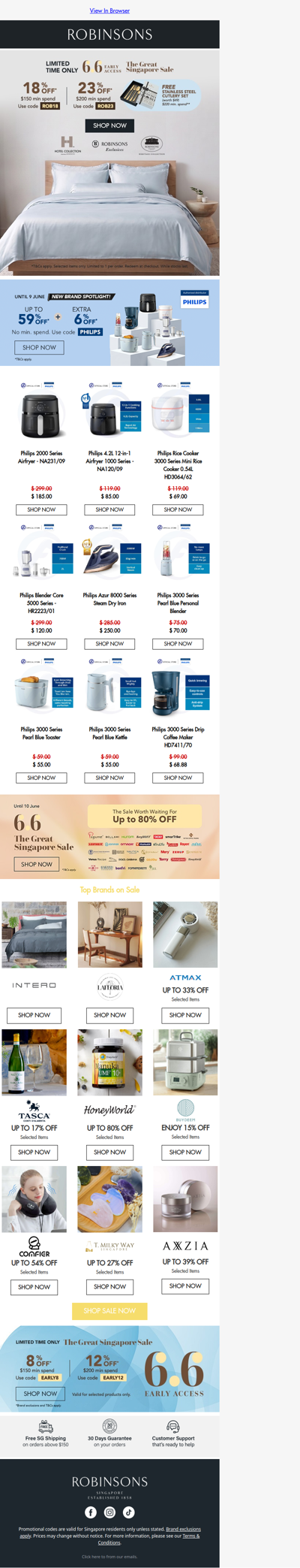 Unlock 6.6 Savings: Up to 23% Off + Free Cutlery Set
