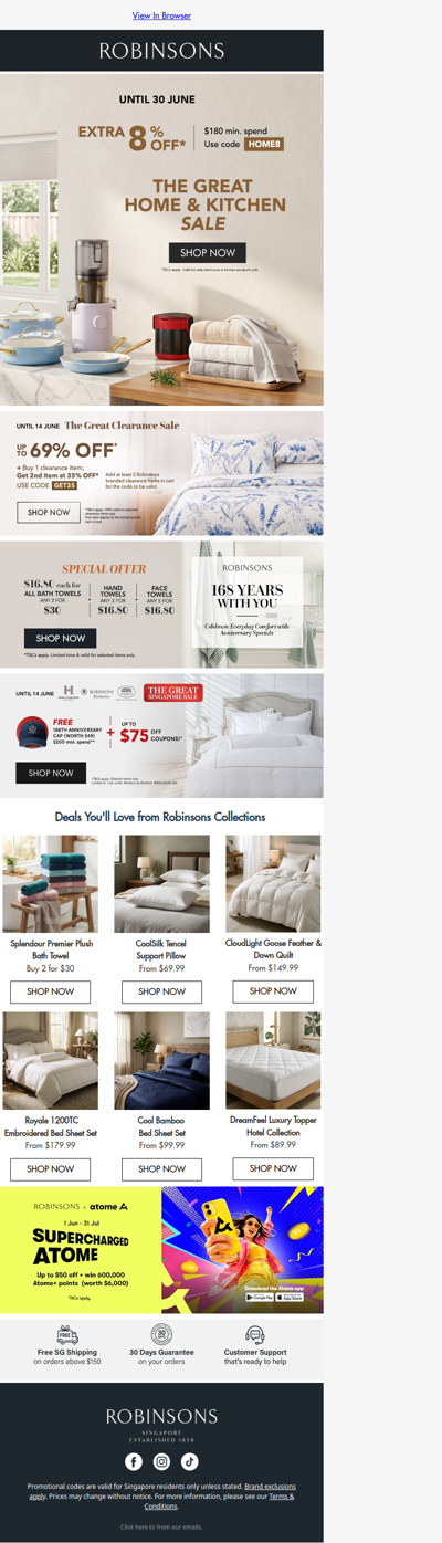 Extra 8% Off Home & Kitchen Favourites