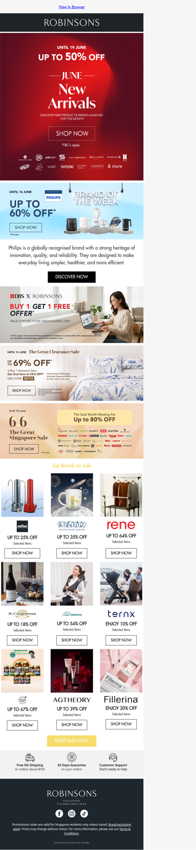 New This June: Brands & Finds Up to 50% Off