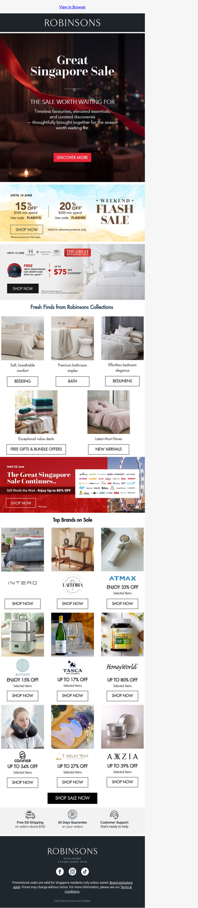 Great Singapore Sale: Timeless Finds Await