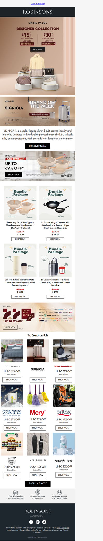 Your Designer Wishlist, Now Up to $30 Off