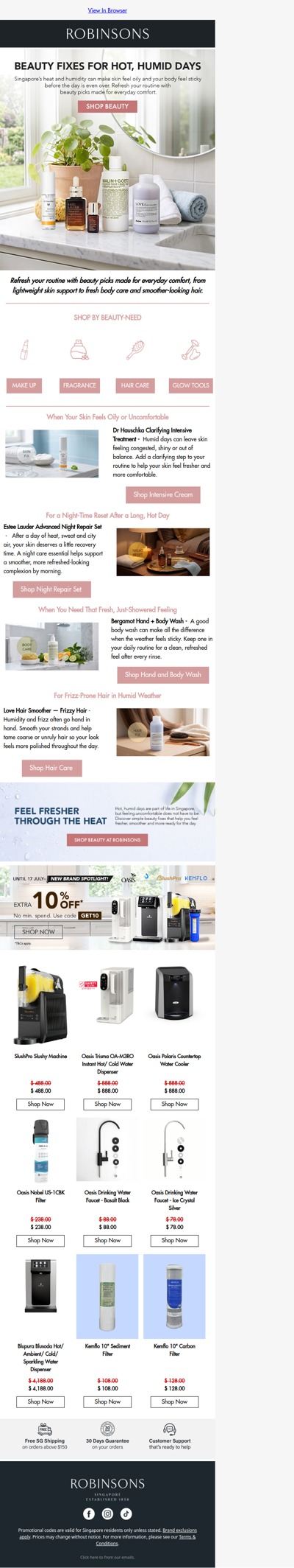 Fresh Beauty Finds for Humid Days