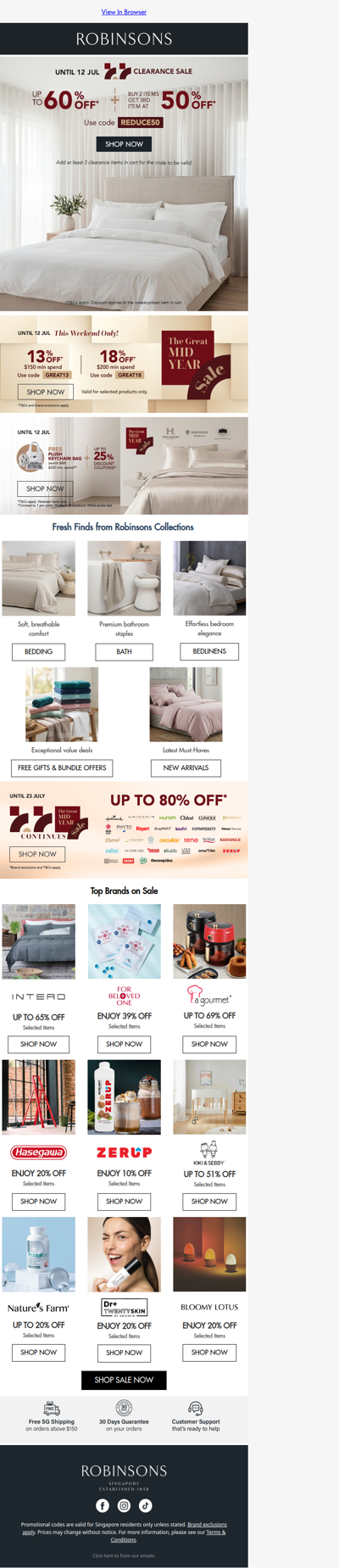 Missed out on 7.7? Last Call to Save on Clearance Finds