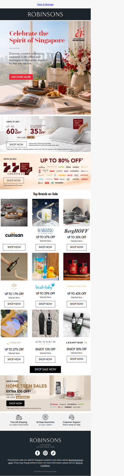 Celebrate SG61: Homegrown Finds for the Way We Live in SG
