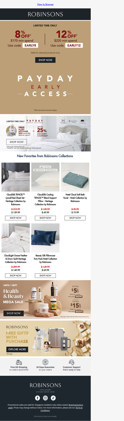 First Look: Payday Savings Are Here