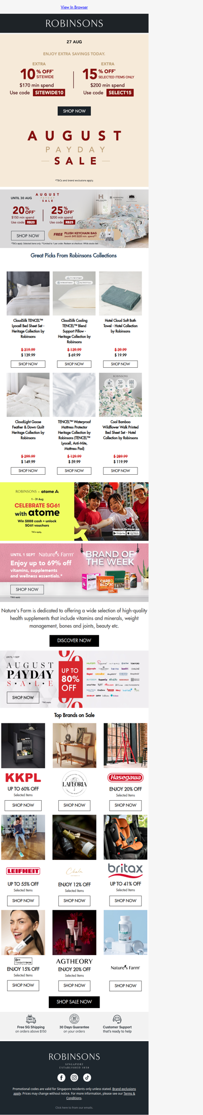Make Payday Go Further with Robinsons Picks