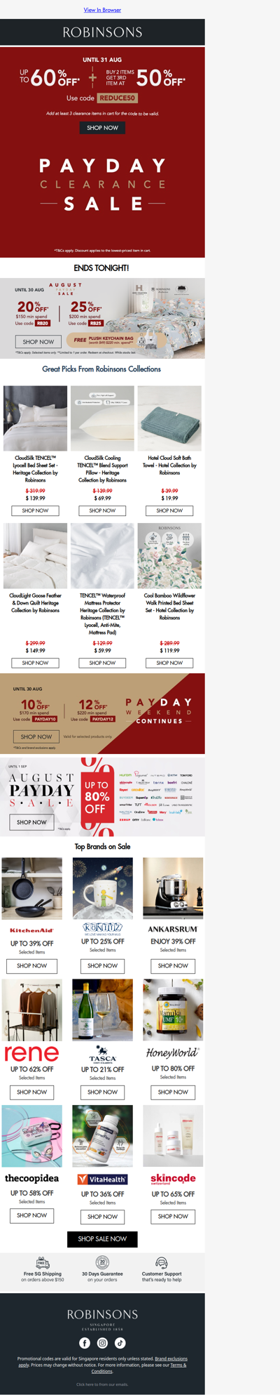 Check Out Clearance Deals Made for Payday