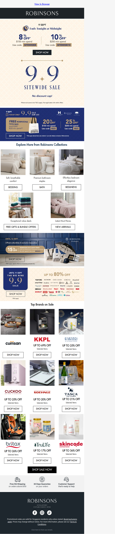 Make Your Cart Go Further with 9.9 Sitewide Deals!