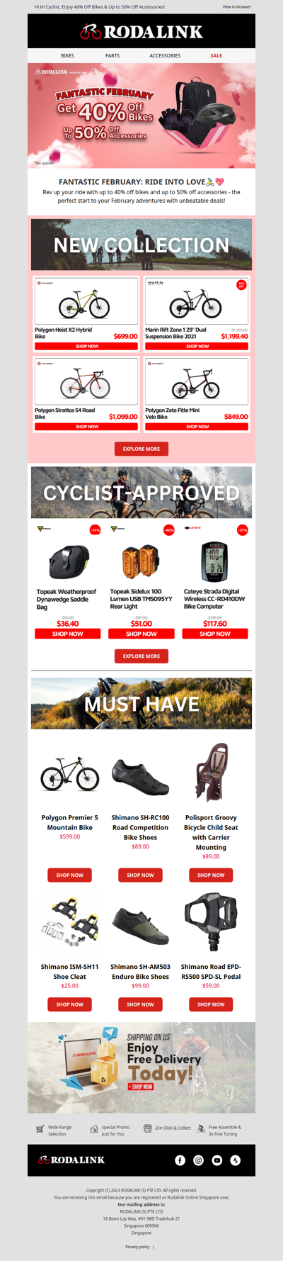 Hi Cyclist, Ride This Month with 💓: Fantastic Deal Inside!