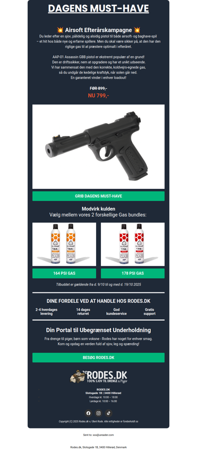 Ultimativ Pistolkraft og Sjov