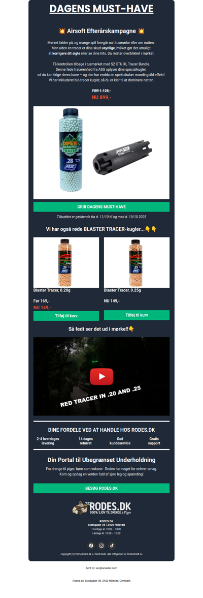 Se Dine Skud i Mørket