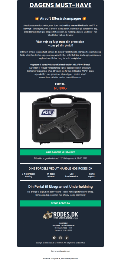 Beskyt Din Pistol Mod Fugt!