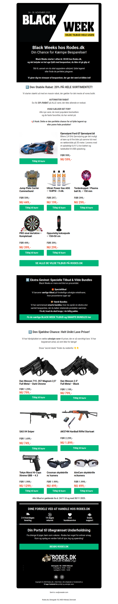 BLACK WEEKS SNEAK PEAK - VI STARTER KL 00:00