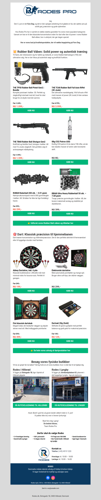 Inspiration til Fars Dag: Giv en gave med præcision og power 🎯