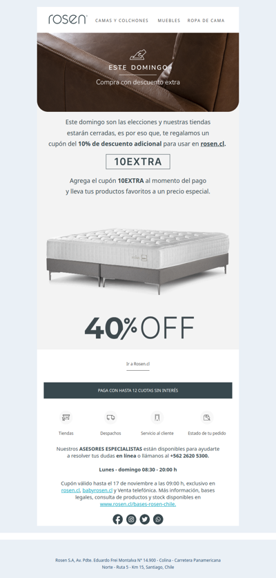 Descuento EXTRA solo para ti🤩