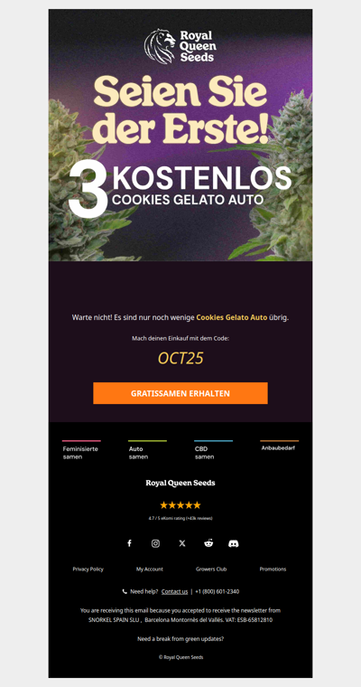 Schnapp dir kostenlose Samen, bevor es alle tun! 😏