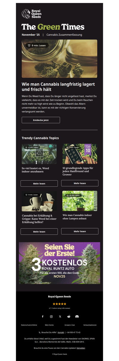 The Green Times: November ☕