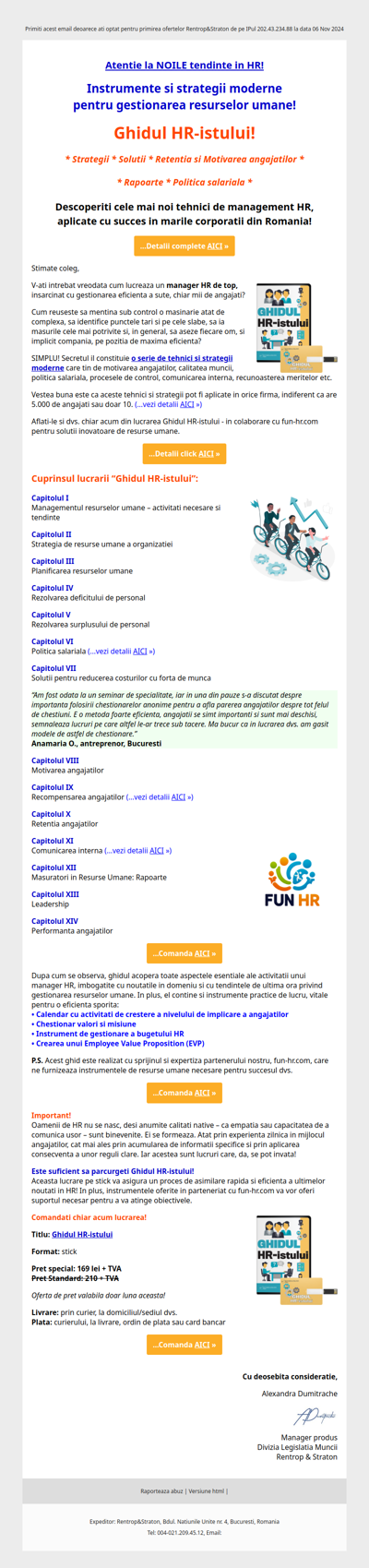 NOU: a aparut Ghidul HR-istului. Cuprinsul il gasiti aici
