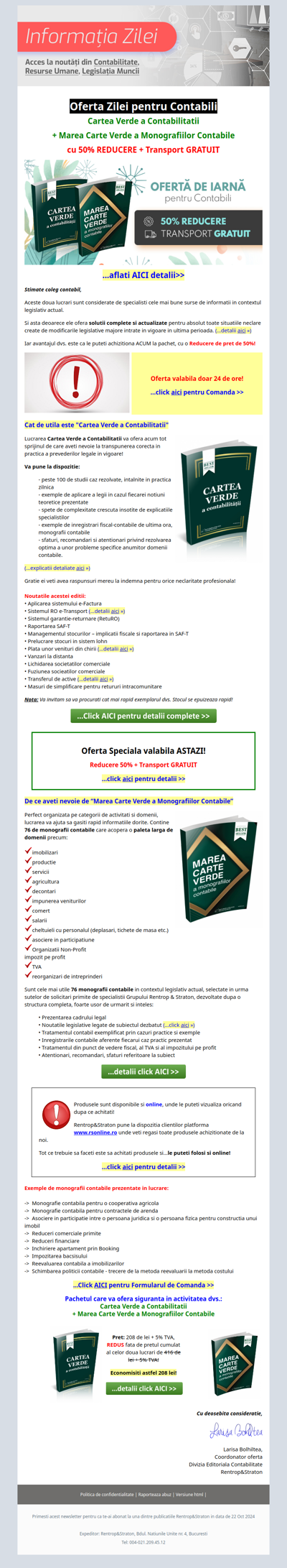 VERDE pentru Contabilitate! Au aparut modificarile din lege care....