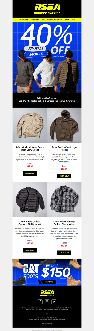 40% Off Winter Essentials❄️