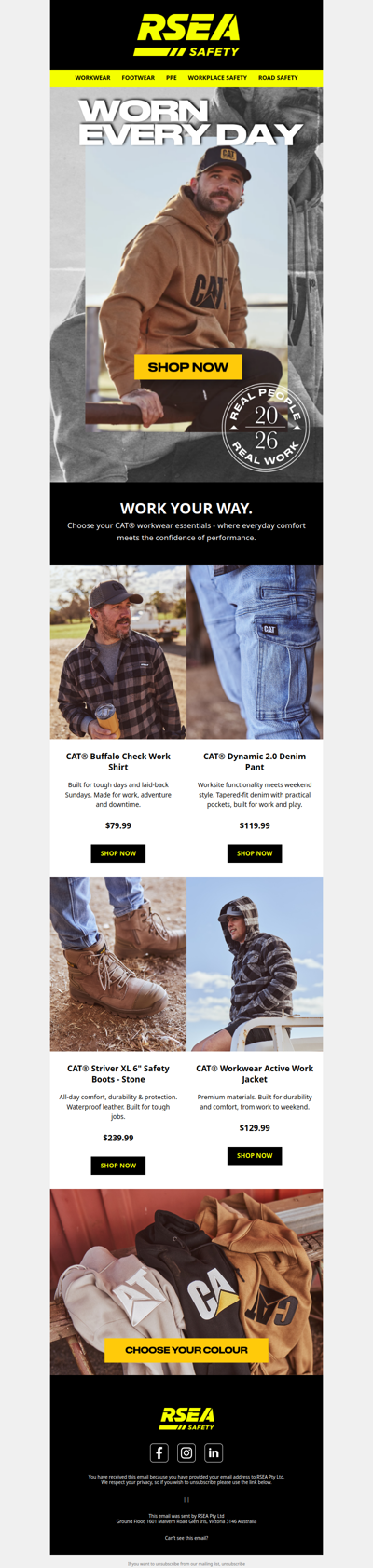 YOUR EVERYDAY ESSENTIALS. BUILT FOR MORE.