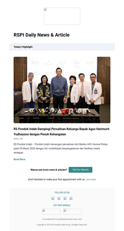 RSPI - Newsletter News
