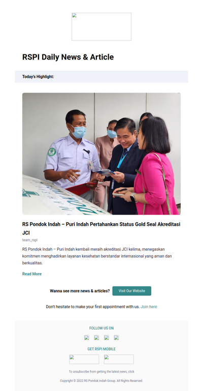 RSPI - Newsletter News