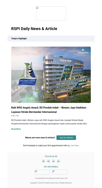 RSPI - Newsletter News