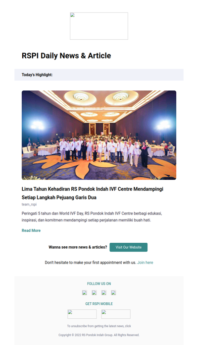 RSPI - Newsletter News