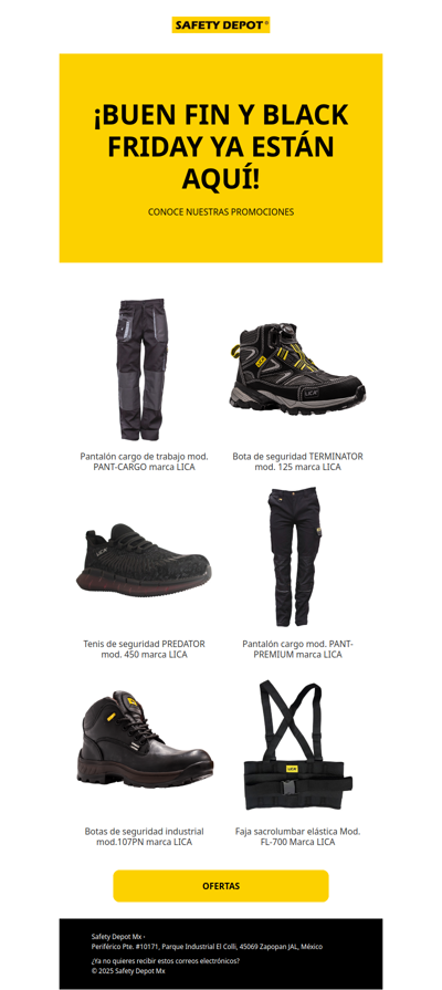 SAFETY DEPOT OFERTAS DE BUEN FIN
