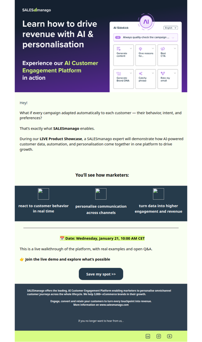 🤔 What if your marketing knew every customer?