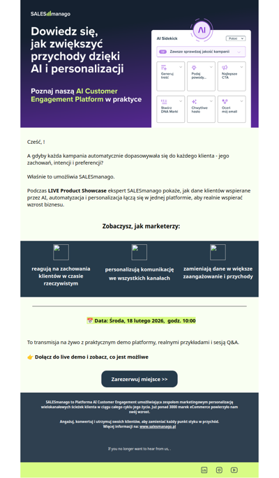 🤔 A gdyby Twój marketing znał każdego klienta?