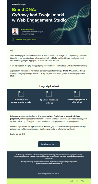 🧬 Twój brand ma DNA. Wykorzystaj je!