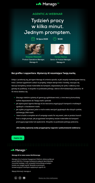 [Webinar] Tydzień pracy w kilka minut. Jednym promptem.