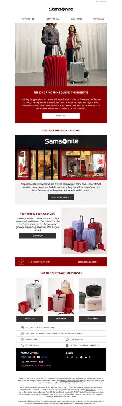 Shop the Season, Dream Ahead