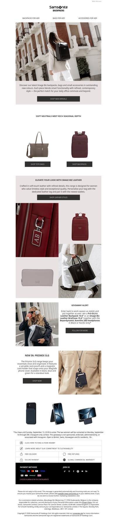 The new Image Biz autumn essentials have arrived