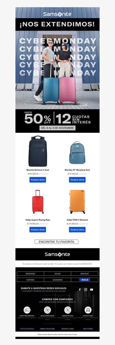 Extendimos nuestras ofertas ⌛ Hasta 55% OFF