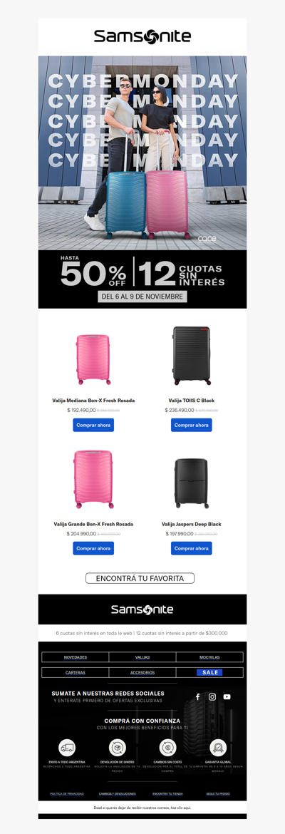 Aprovechá hasta 12 cuotas sin interés