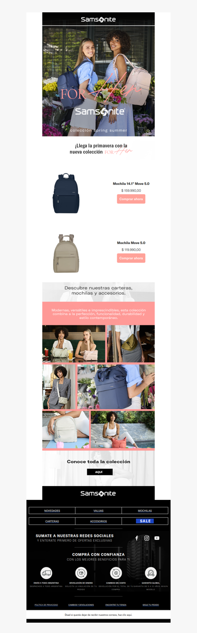 Llega la nueva colección For Her 🌷