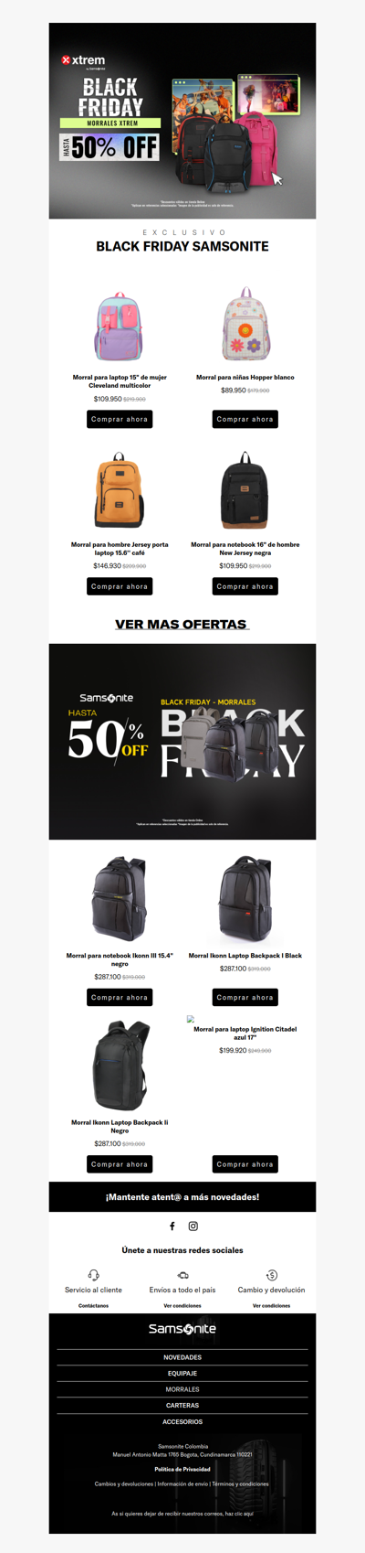 🔥En BLACK FRIDAY🔥 encuentra aquí los mejores descuentos en MORRALES