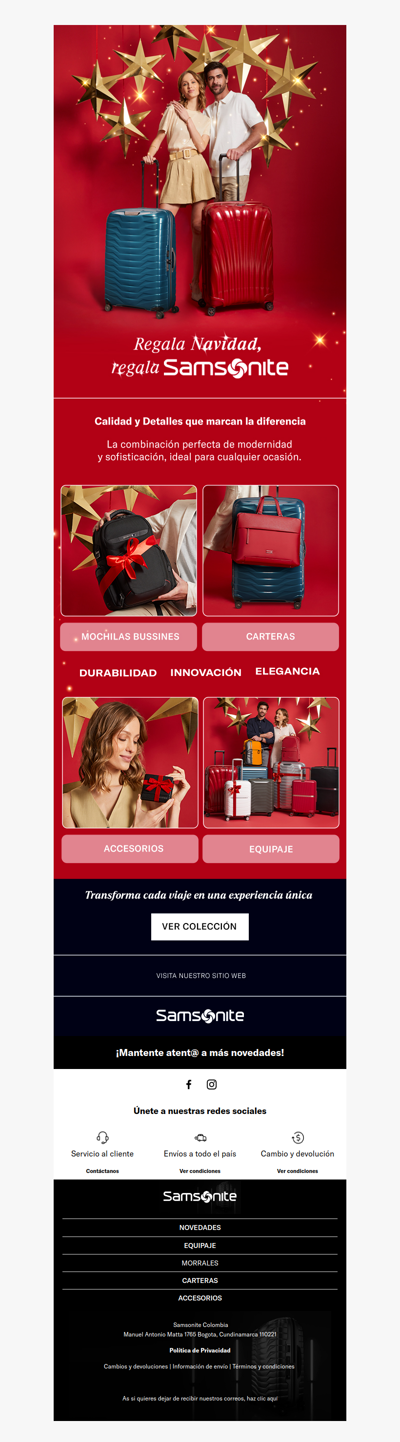 🎁Regala navidad, regala Samsonite 🎁