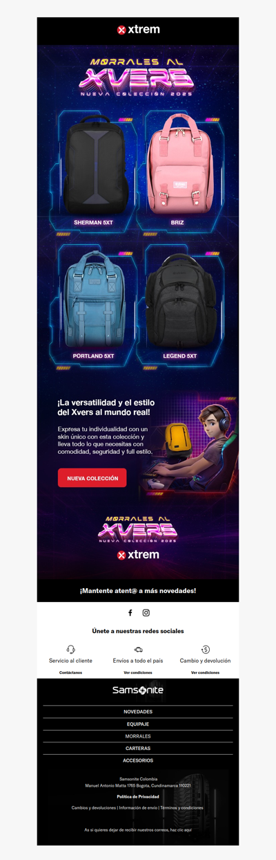 ¿Cual es tu MORRAL favorito? Nueva colección Xtrem !Regreso a clases!