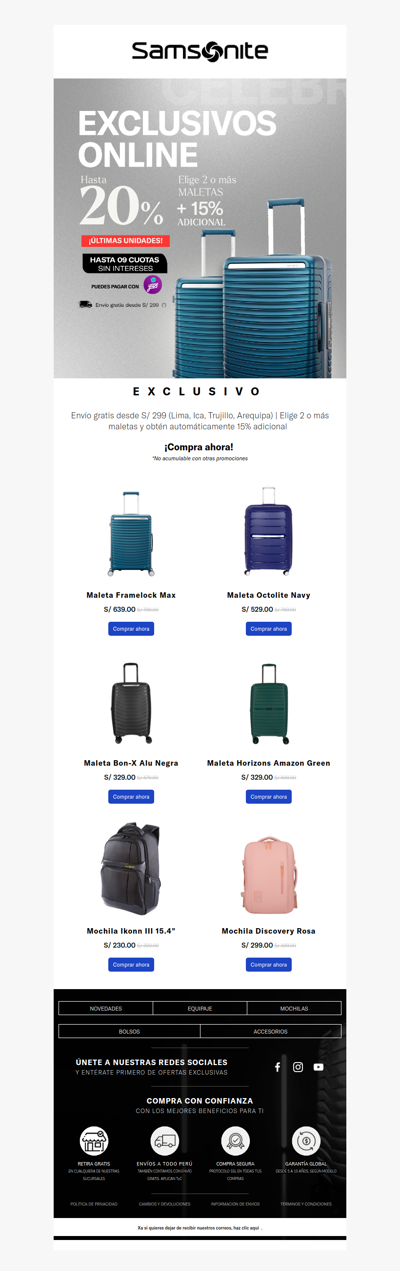 xa 🧳Tu viaje merece lo mejor. Hasta 40% off! + 15% Adicional