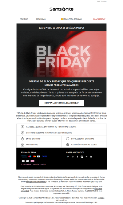 ⚡Nuestro Black Friday ya ha empezado