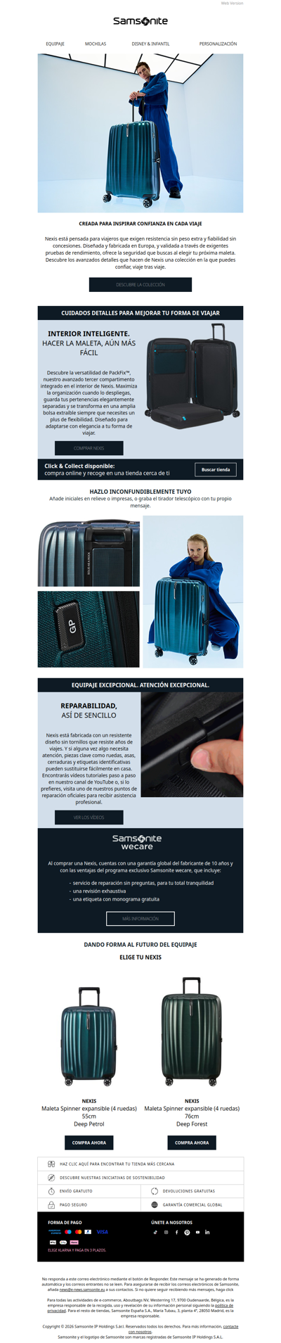 Nexis: viaja siempre con confianza