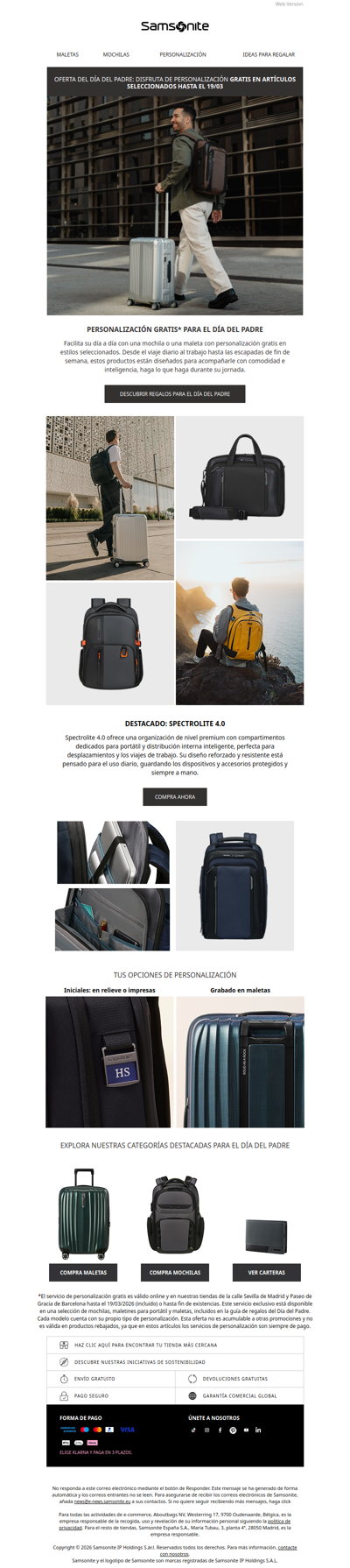 Personalización gratuita para el Día del Padre