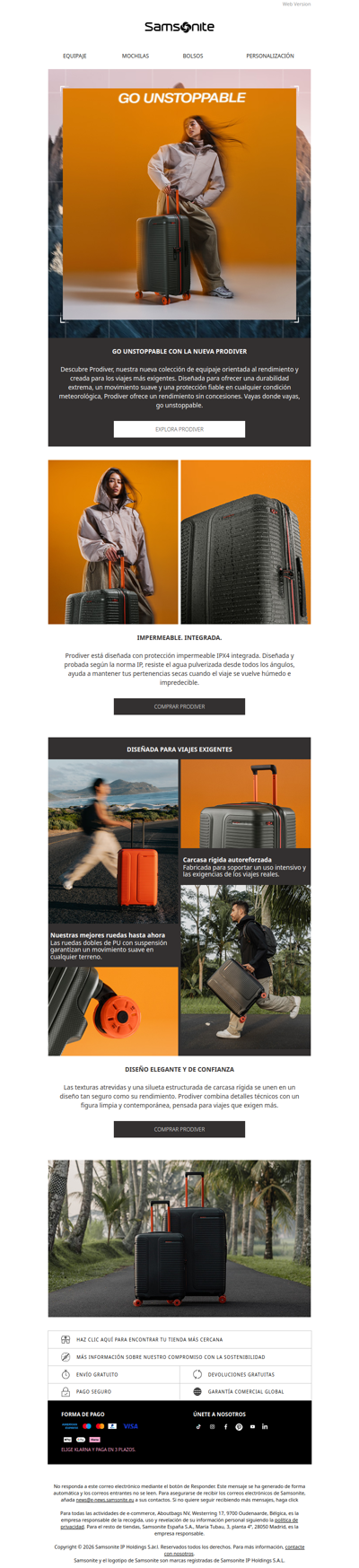 Novedad: Prodiver. Go Unstoppable