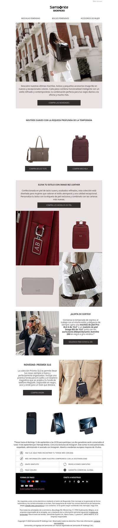 Ya han llegado las novedades de otoño de Image Biz