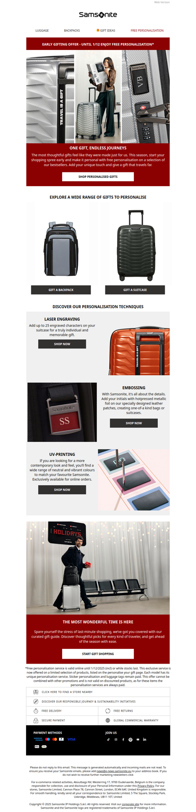 One gift, endless journeys